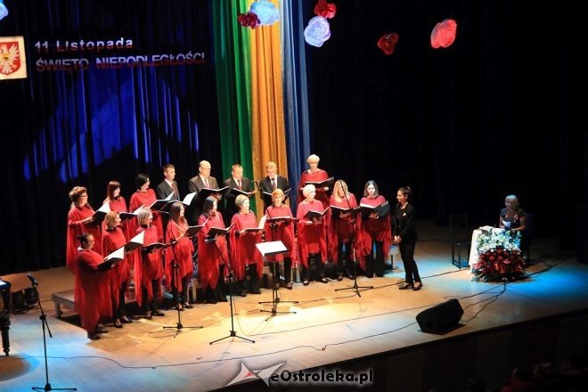 Wspólne śpiewanie pieśni patriotycznych z Ostrołęckim Chórem Kameralnym [WIDEO, ZDJĘCIA] - zdjęcie #60 - eOstroleka.pl