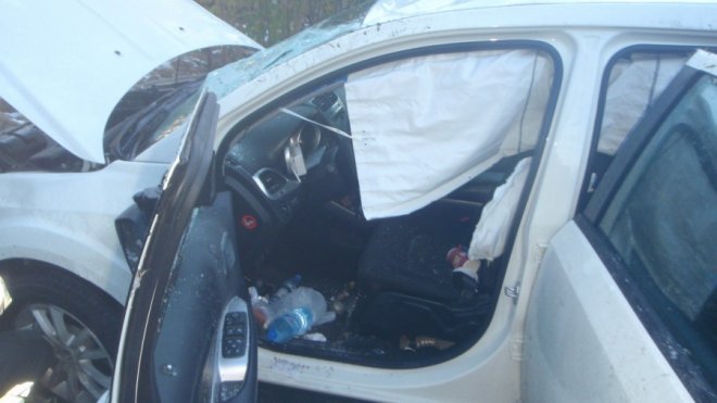 Kolizja w Wachu [14.11.2016] - zdjęcie #4 - eOstroleka.pl