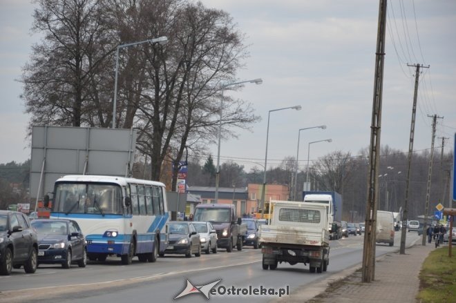 Ostrołęka zakorkowana [21.11.2016] - zdjęcie #11 - eOstroleka.pl