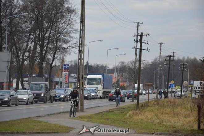 Ostrołęka zakorkowana [21.11.2016] - zdjęcie #7 - eOstroleka.pl