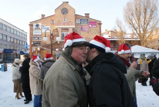 Wigilia Miejska w Ostrołęce (19.12.09) - zdjęcie #37 - eOstroleka.pl