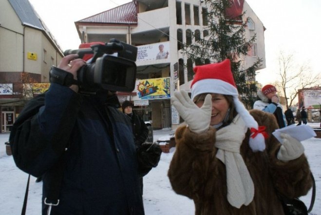 Wigilia Miejska w Ostrołęce (19.12.09) - zdjęcie #36 - eOstroleka.pl