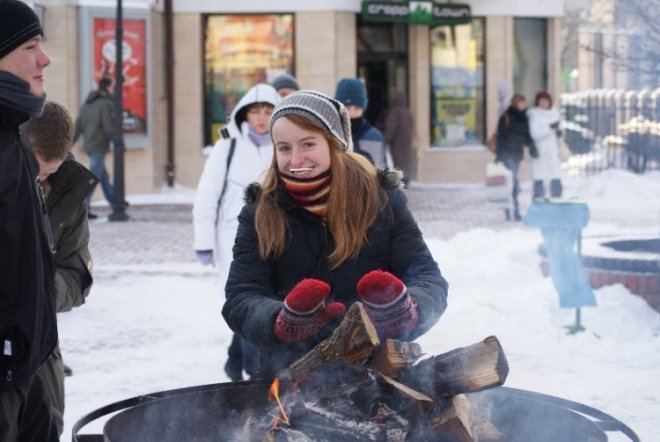 Wigilia Miejska w Ostrołęce (19.12.09) - zdjęcie #111 - eOstroleka.pl