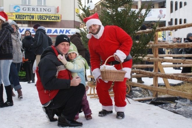 Wigilia Miejska w Ostrołęce (19.12.09) - zdjęcie #100 - eOstroleka.pl