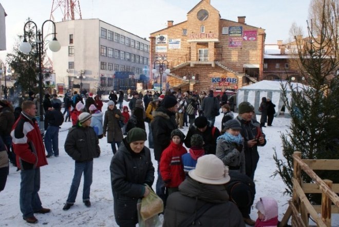 Wigilia Miejska w Ostrołęce (19.12.09) - zdjęcie #90 - eOstroleka.pl