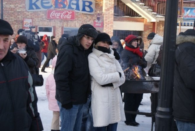 Wigilia Miejska w Ostrołęce (19.12.09) - zdjęcie #74 - eOstroleka.pl