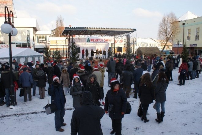 Wigilia Miejska w Ostrołęce (19.12.09) - zdjęcie #70 - eOstroleka.pl
