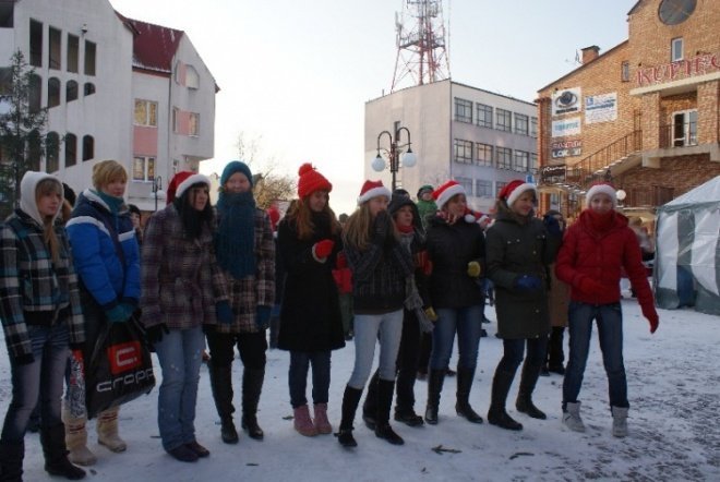 Wigilia Miejska w Ostrołęce (19.12.09) - zdjęcie #66 - eOstroleka.pl