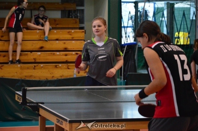 Mistrzostwa Ostrołęki szkół średnich w tenisie stołowym kobiet [01.12.2016] - zdjęcie #20 - eOstroleka.pl
