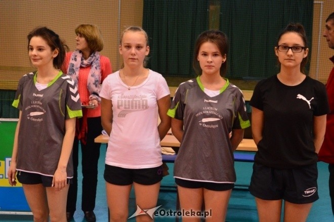 Mistrzostwa Ostrołęki szkół średnich w tenisie stołowym kobiet [01.12.2016] - zdjęcie #56 - eOstroleka.pl