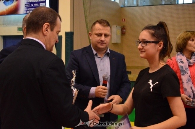 Mistrzostwa Ostrołęki szkół średnich w tenisie stołowym kobiet [01.12.2016] - zdjęcie #7 - eOstroleka.pl