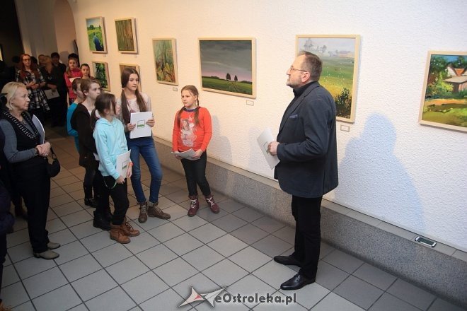 Wernisaż poplenerowej wystawy „Lipniki 2016” w Galerii Ostrołęka [ZDJĘCIA] - zdjęcie #21 - eOstroleka.pl