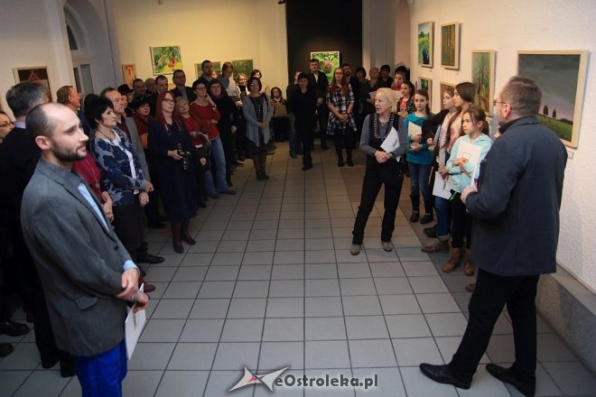 Wernisaż poplenerowej wystawy „Lipniki 2016” w Galerii Ostrołęka [ZDJĘCIA] - zdjęcie #15 - eOstroleka.pl