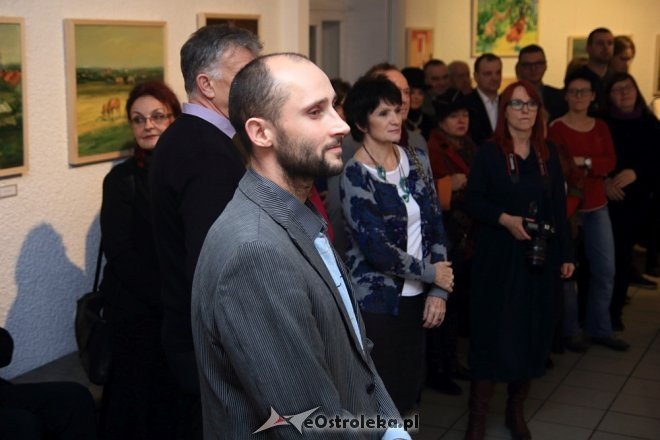Wernisaż poplenerowej wystawy „Lipniki 2016” w Galerii Ostrołęka [ZDJĘCIA] - zdjęcie #13 - eOstroleka.pl