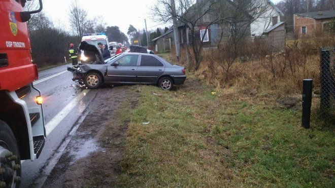 Wypadek w Rabędach: Jeden z kierowców był pijany [ZDJĘCIA] - zdjęcie #1 - eOstroleka.pl
