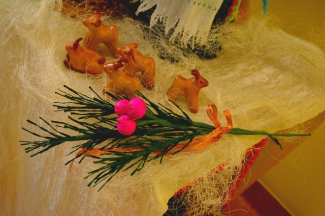 Bożonarodzeniowe warsztaty dla uczniów „podstawówki” w Łysych [ZDJĘCIA] - zdjęcie #1 - eOstroleka.pl