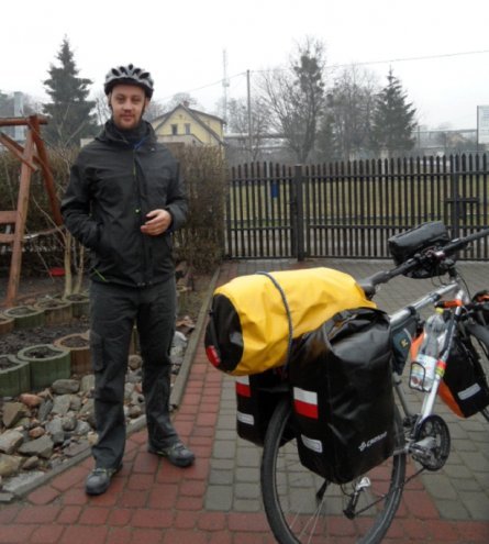 Ostrołęczanin na finiszu rowerowej wyprawy dookoła świata [ZDJĘCIA] - zdjęcie #1 - eOstroleka.pl
