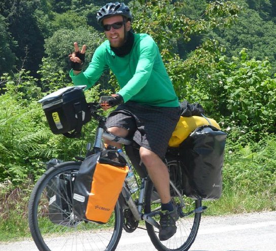 Ostrołęczanin na finiszu rowerowej wyprawy dookoła świata [ZDJĘCIA] - zdjęcie #2 - eOstroleka.pl