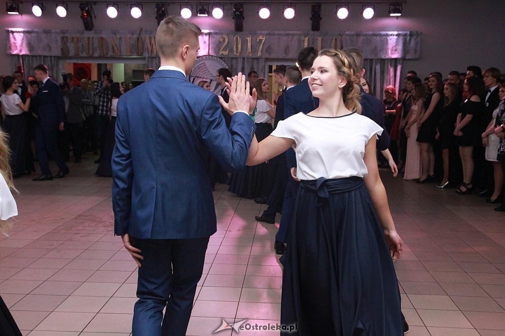 Studniówka w I LO w Ostrołęce [14.01.2017] - zdjęcie #148 - eOstroleka.pl