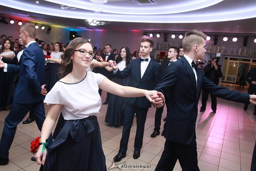 Studniówka w I LO w Ostrołęce [14.01.2017] - zdjęcie #126 - eOstroleka.pl