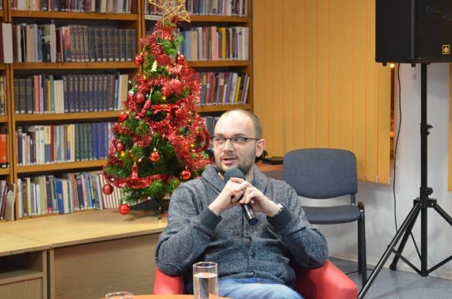 Autorskie spotkanie z Filipem Springerem w ostrołęckiej bibliotece [ZDJĘCIA] - zdjęcie #12 - eOstroleka.pl