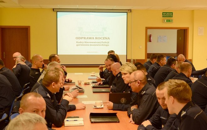 Odprawa roczna mazowieckiej policji: Mniej przestępstw i większa wykrywalność [ZDJĘCIA] - zdjęcie #8 - eOstroleka.pl