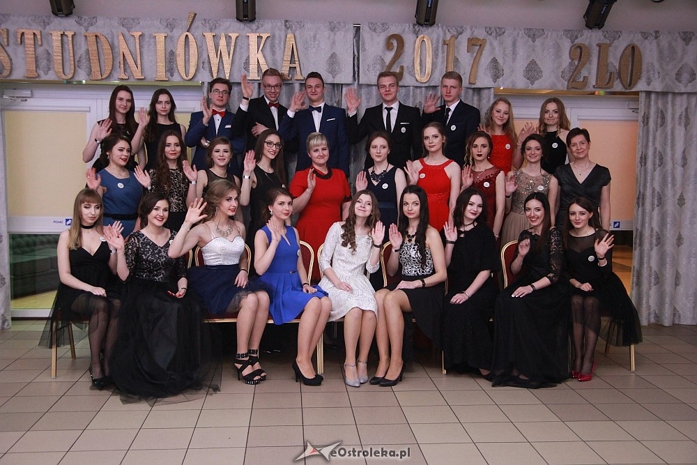 Studniówka 2017 w II Liceum Ogólnokształcącym w Ostrołęce [21.01.2017] - zdjęcie #37 - eOstroleka.pl