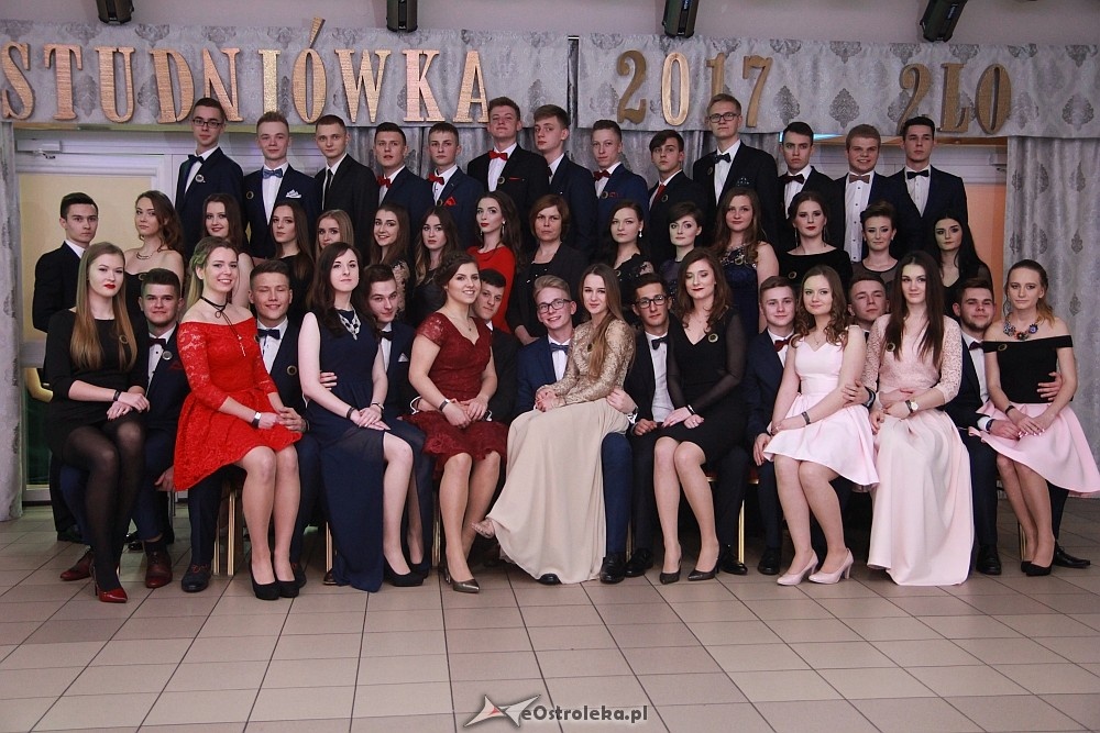 Studniówka 2017 w II Liceum Ogólnokształcącym w Ostrołęce [21.01.2017] - zdjęcie #218 - eOstroleka.pl