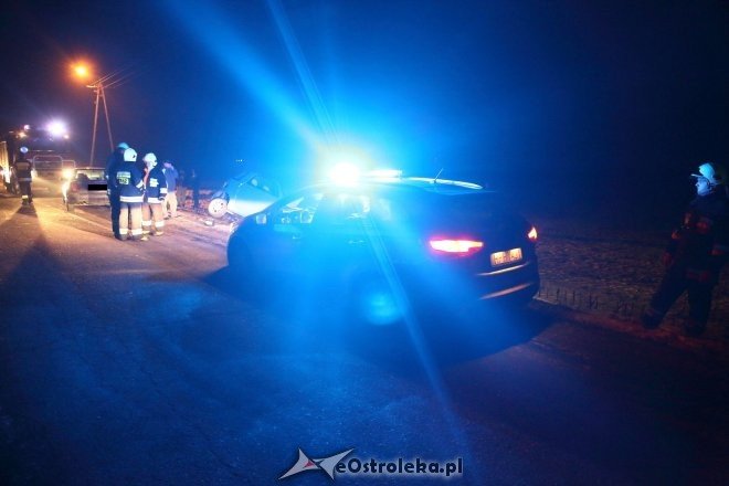 Wypadek w Jazgarce [03.02.2017] - zdjęcie #1 - eOstroleka.pl