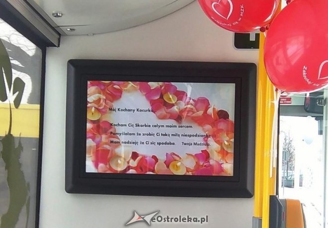 Walentynki z MZK. Zobaczcie jakie życzenia składali sobie zakochani [ZDJĘCIA] - zdjęcie #14 - eOstroleka.pl